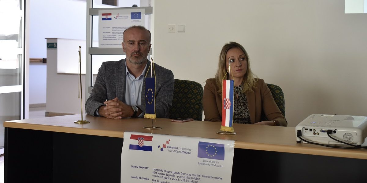 Održana završna konferencija projekta energetske obnove Doma za starije i nemoćne u Udbini