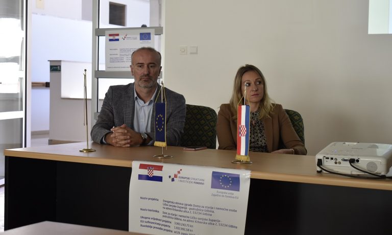 Održana završna konferencija projekta energetske obnove Doma za starije i nemoćne u Udbini