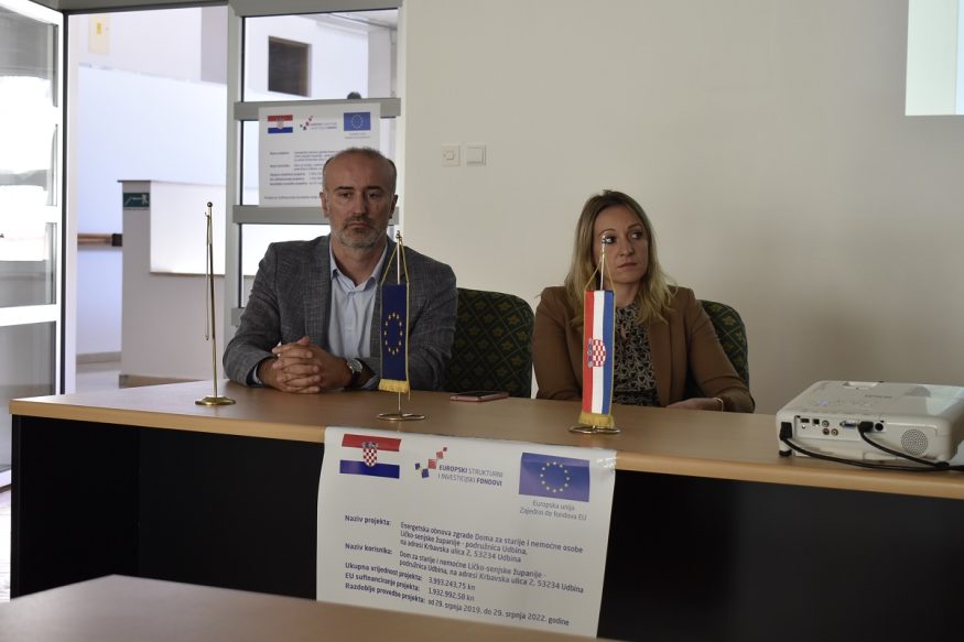 UDBZAV2 Održana završna konferencija projekta energetske obnove Doma za starije i nemoćne u Udbini